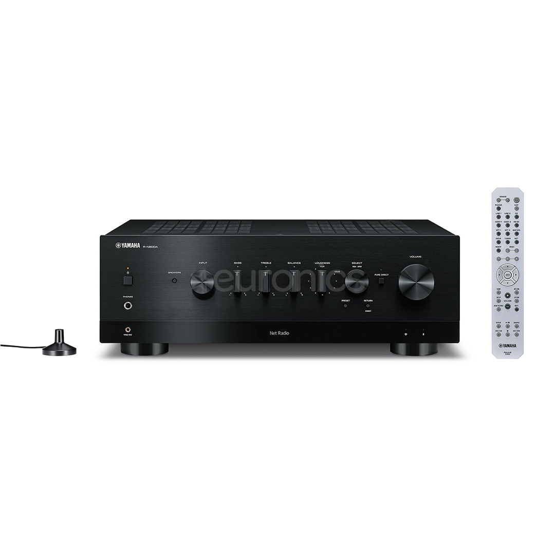 Yamaha R-N800A, 2.1, MusicCast, melna - Resīveris