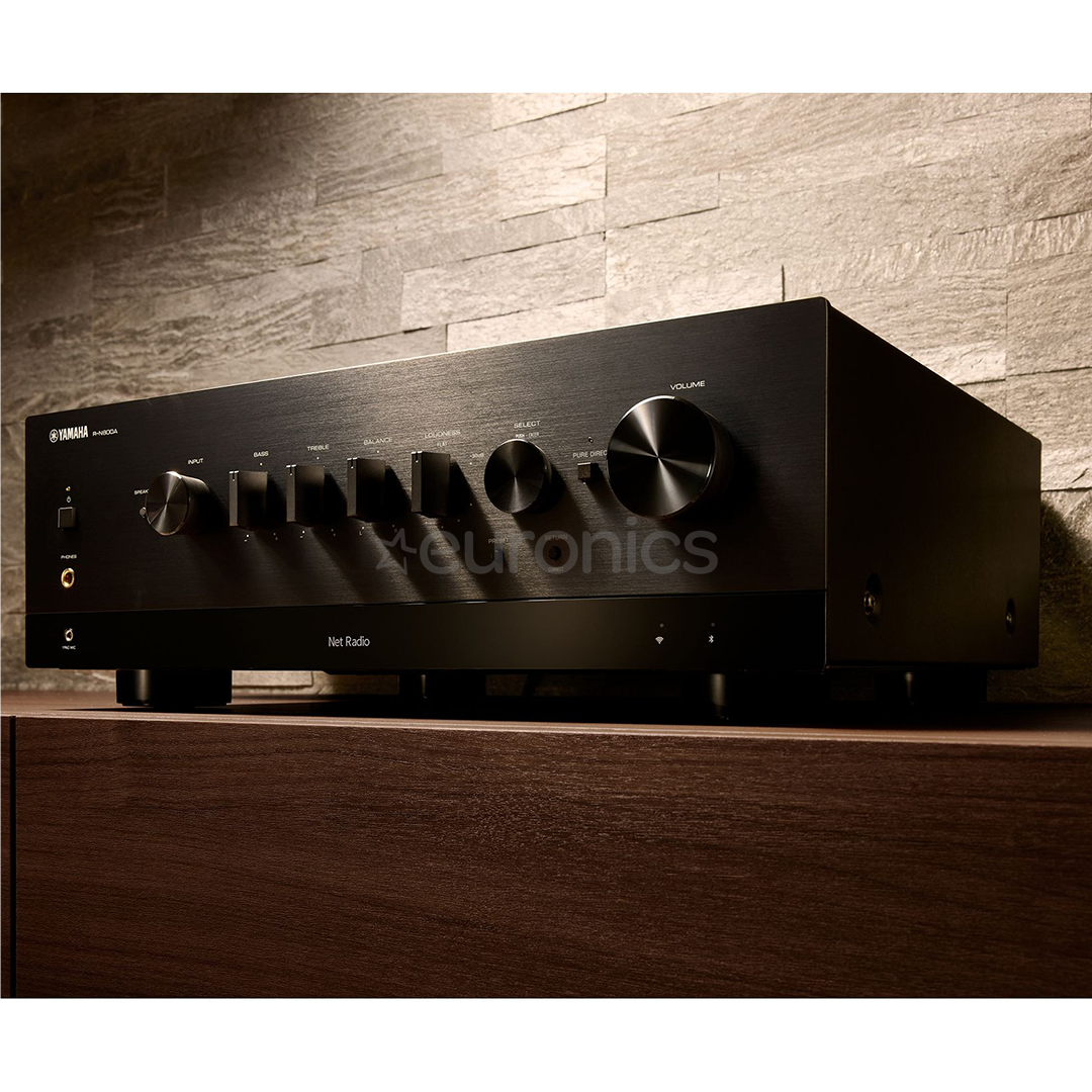 Yamaha R-N800A, 2.1, MusicCast, melna - Resīveris