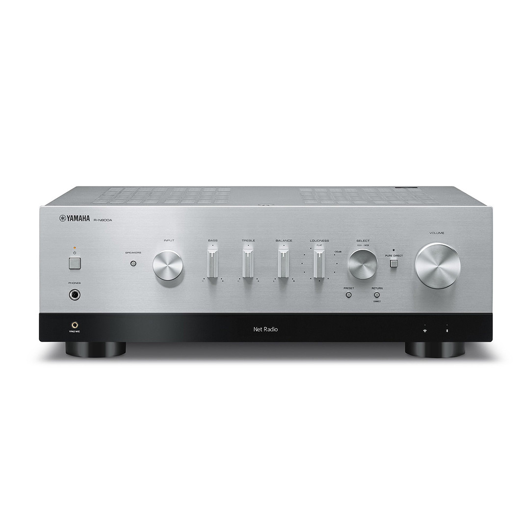 Yamaha R-N800A, 2.1, MusicCast, silver - Receiver