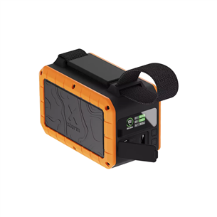 Xtorm XR204 Rugged Flashlight Powerbank, 40000 mAh, melna/oranža - Portatīvais barošanas avots