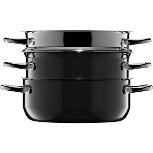 WMF Fusiontec Compact, 3 шт, черный - Комплект кастрюль