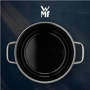WMF Fusiontec Compact, 3 priekšmeti, melna - Katlu komplekts