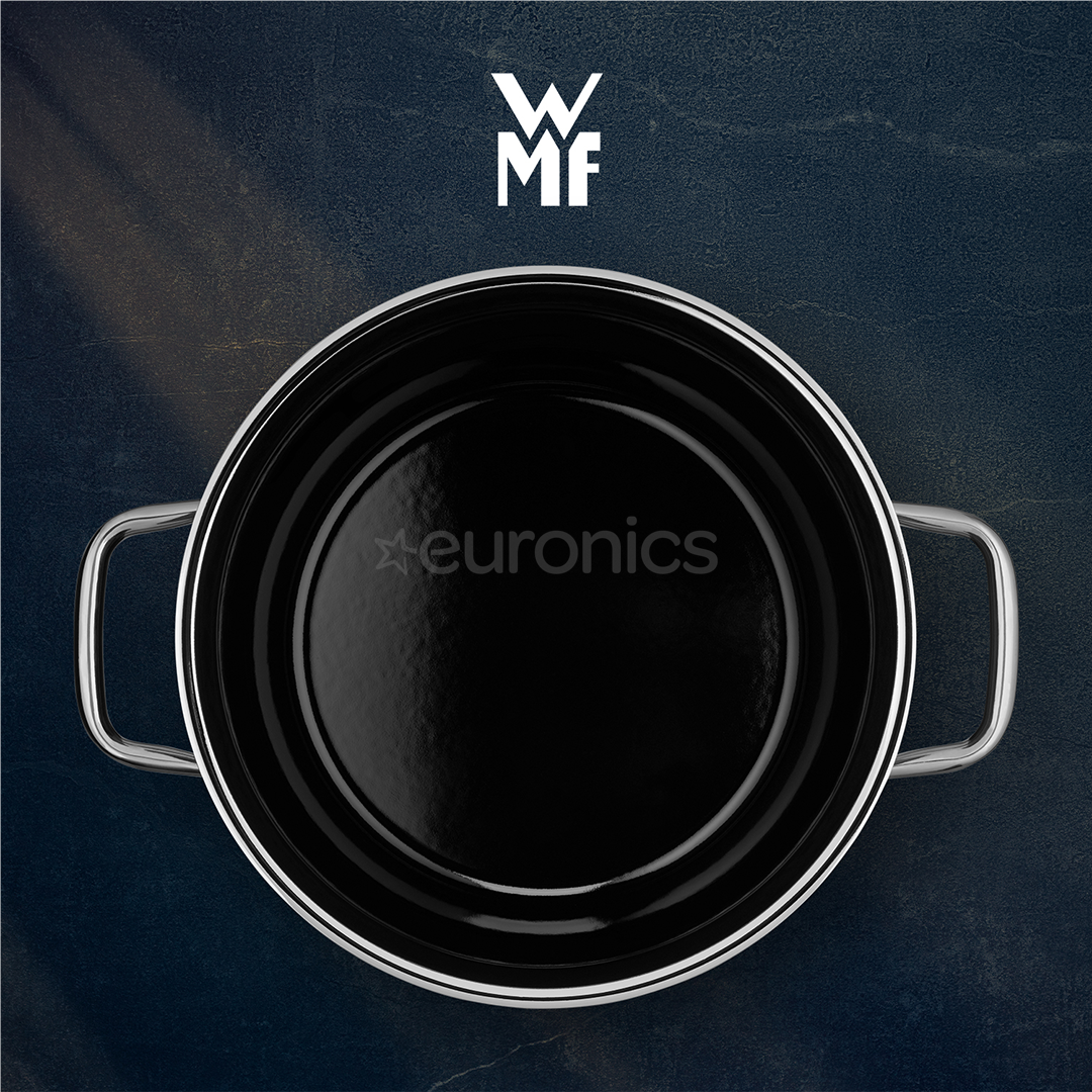 WMF Fusiontec Compact, 3 priekšmeti, melna - Katlu komplekts