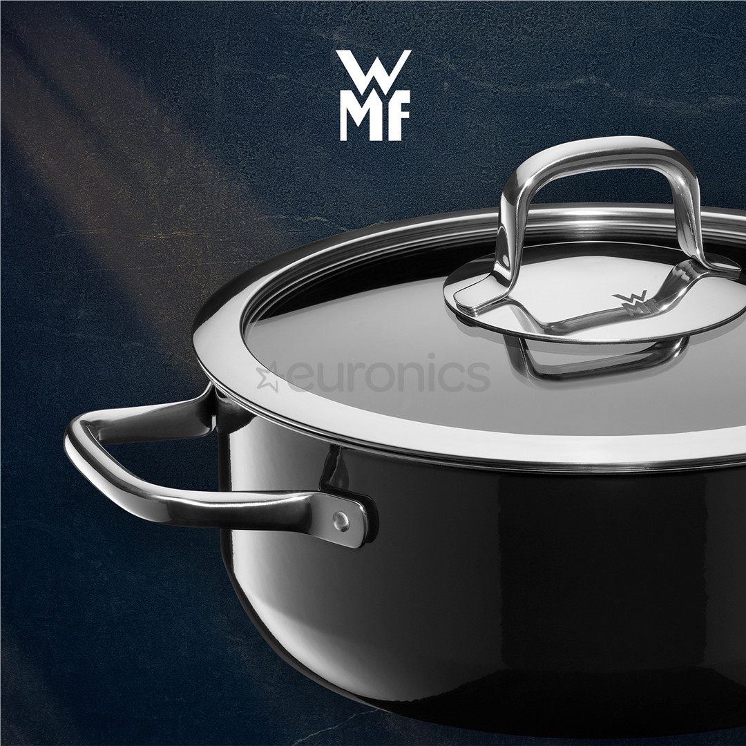 WMF Fusiontec Compact, 3 шт, черный - Комплект кастрюль