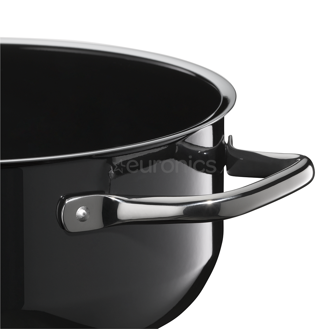 WMF Fusiontec Compact, 3 priekšmeti, melna - Katlu komplekts