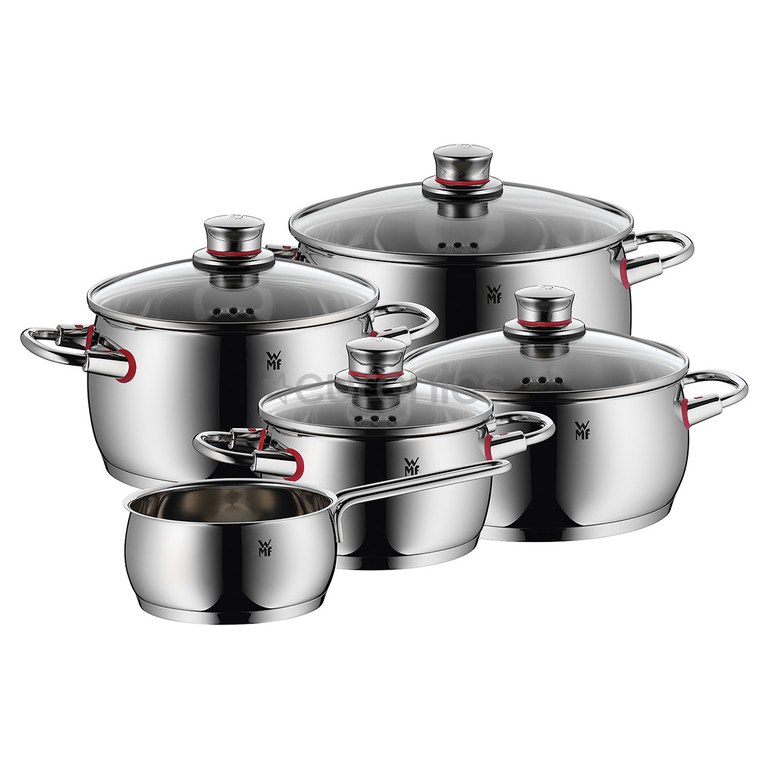 WMF Quality One 5-Piece, stainless steel - Cookware Set