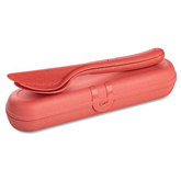 KOZIOL, Klikk Ready, коралловый - Набор столовых приборов