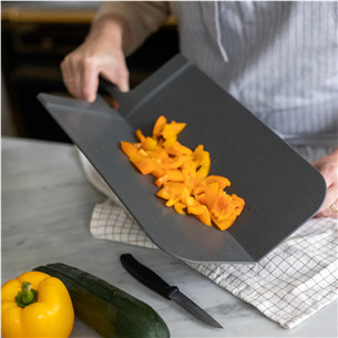 KOZIOL, Snap L, nature ash grey - Cutting board