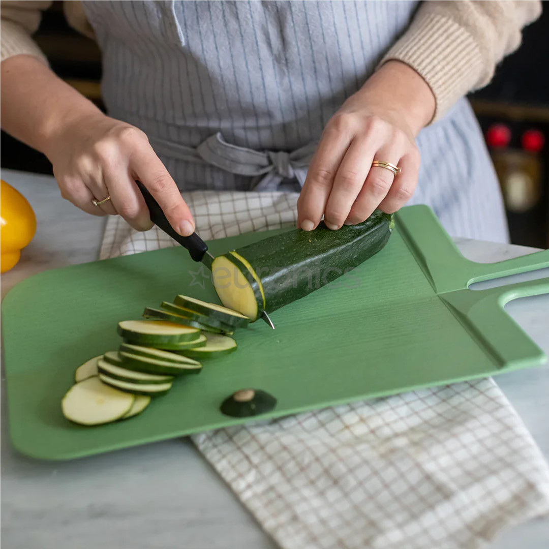 KOZIOL, Snap L, nature leaf green - Cutting board