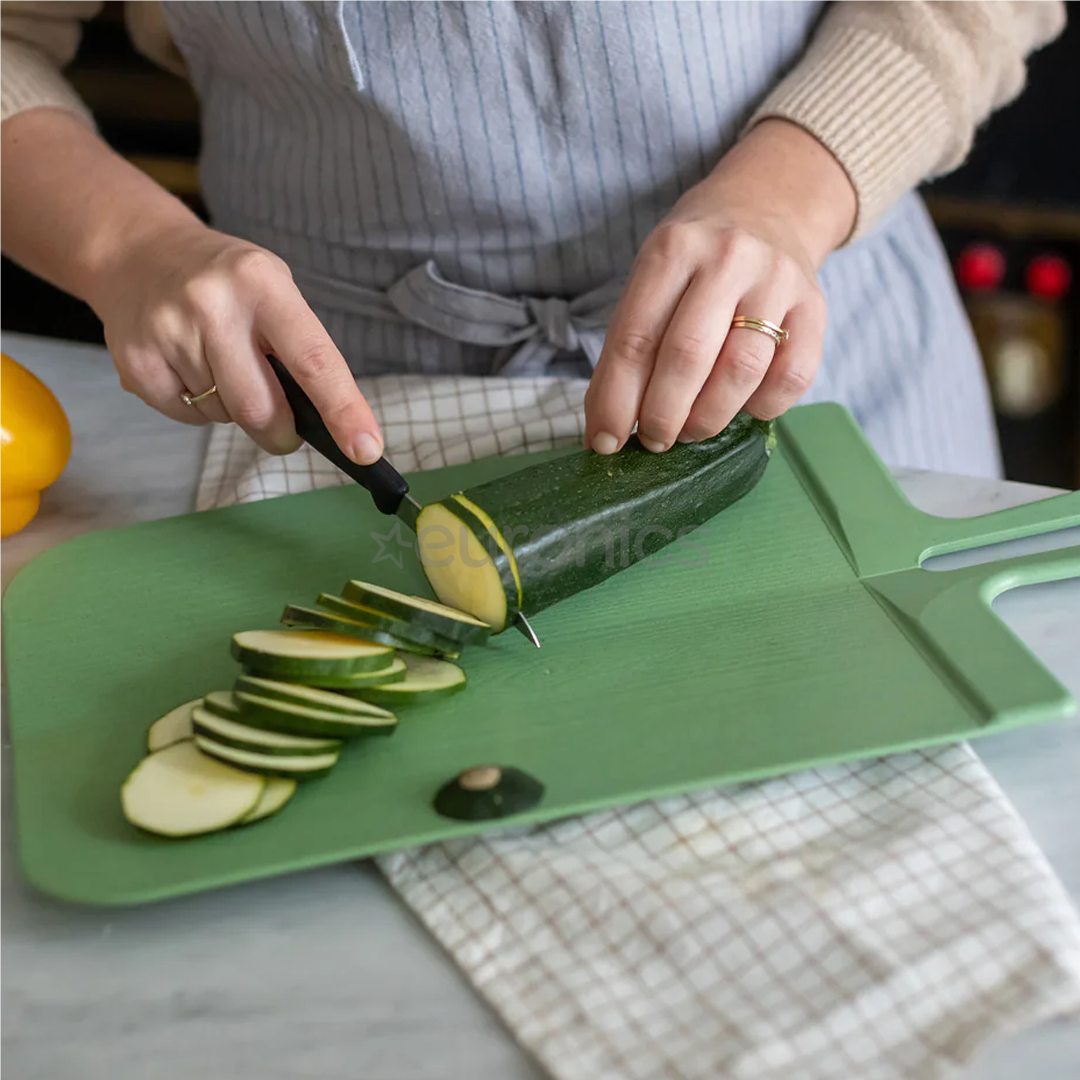 KOZIOL, Snap L, nature leaf green - Cutting board