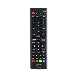 Savio RC-05, LG TV, black - TV remote TVPUSARC05