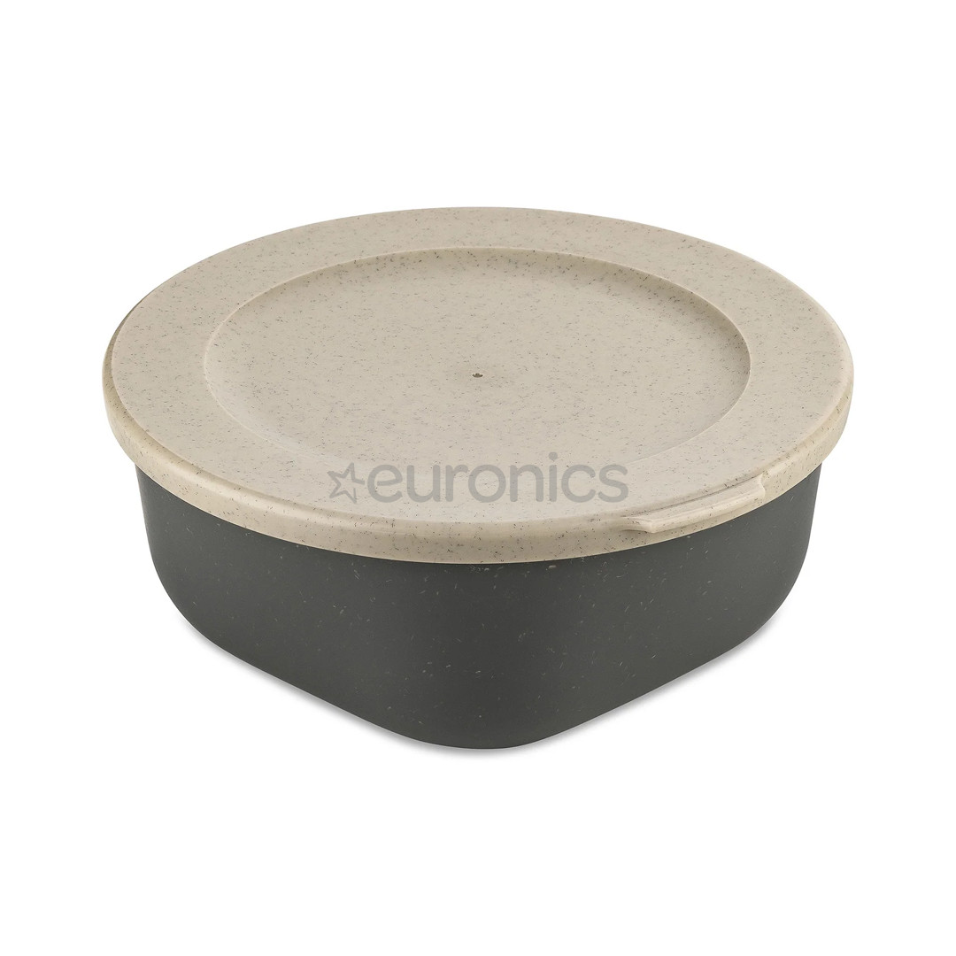 KOZIOL, Connect box, 700 ml, nature ash grey - Box with lid