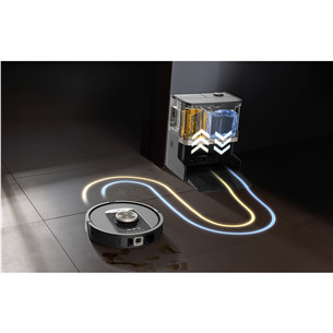 Shark PowerDetect NeverTouch Pro, Wet & Dry, black - Robot vacuum cleaner