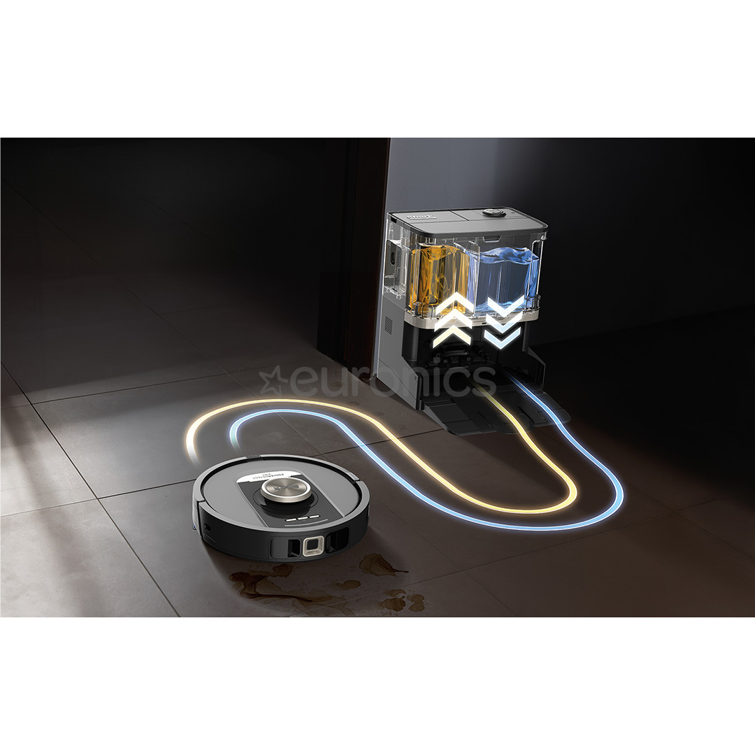 Shark PowerDetect NeverTouch Pro, Wet & Dry, black - Robot vacuum cleaner