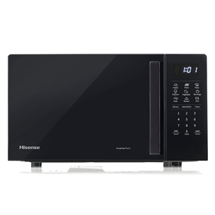 Hisense, 20 L, 700 W, melna - Mikroviļņu krāsns H20MOBS4HI