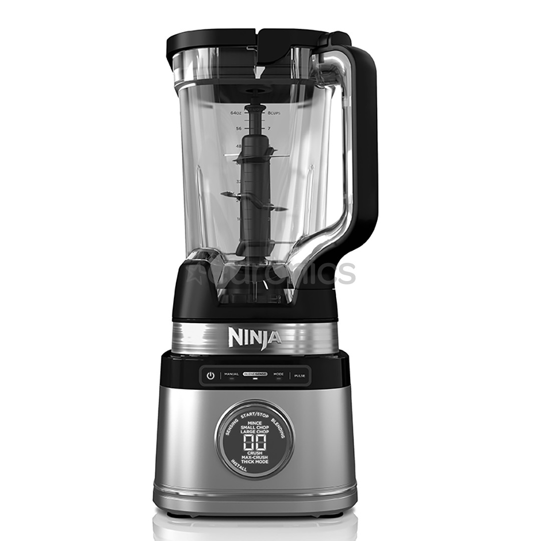 Ninja Detect Power Blender Pro, 1200 W, melna/sudraba - Blenderis