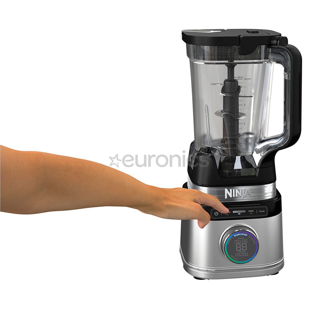 Ninja Detect Power Blender Pro, 1200 W, melna/sudraba - Blenderis