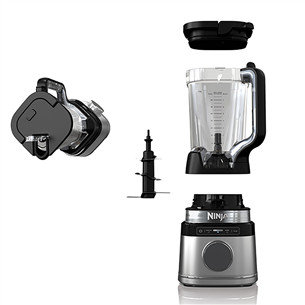 Ninja Detect Power Blender Pro, 1200 W, melna/sudraba - Blenderis