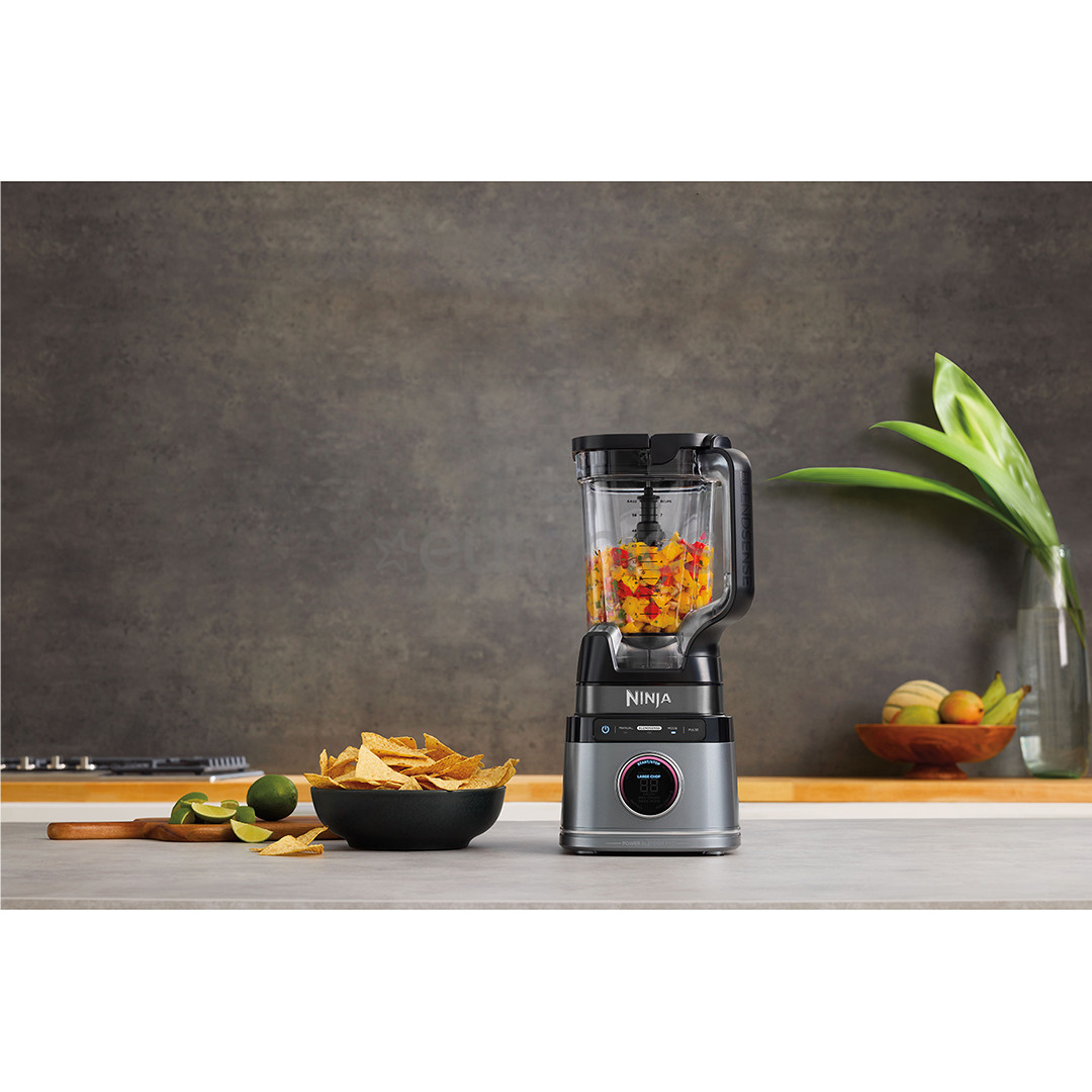 Ninja Detect Power Blender Pro, 1200 W, melna/sudraba - Blenderis