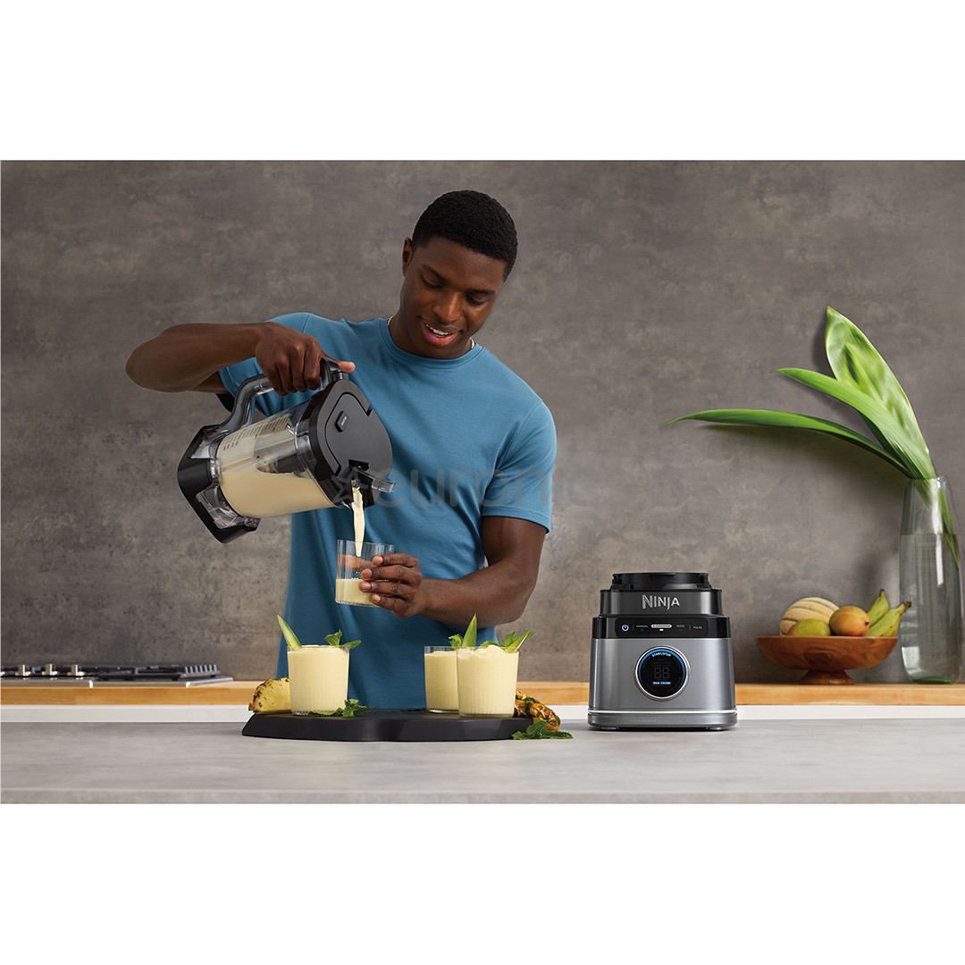 Ninja Detect Power Blender Pro, 1200 W, melna/sudraba - Blenderis