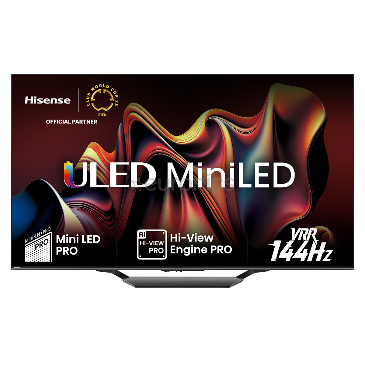 Hisense U7NQ, 85'', 4K UHD, Mini LED, anthracite - TV