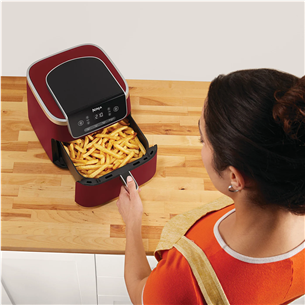 Ninja Air Fryer PRO, 4.7 L, 1750 W, sarkana - Karstā gaisa friteris
