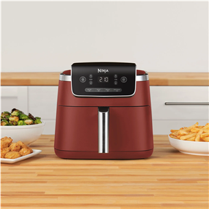 Ninja Air Fryer PRO, 4.7 L, 1750 W, sarkana - Karstā gaisa friteris