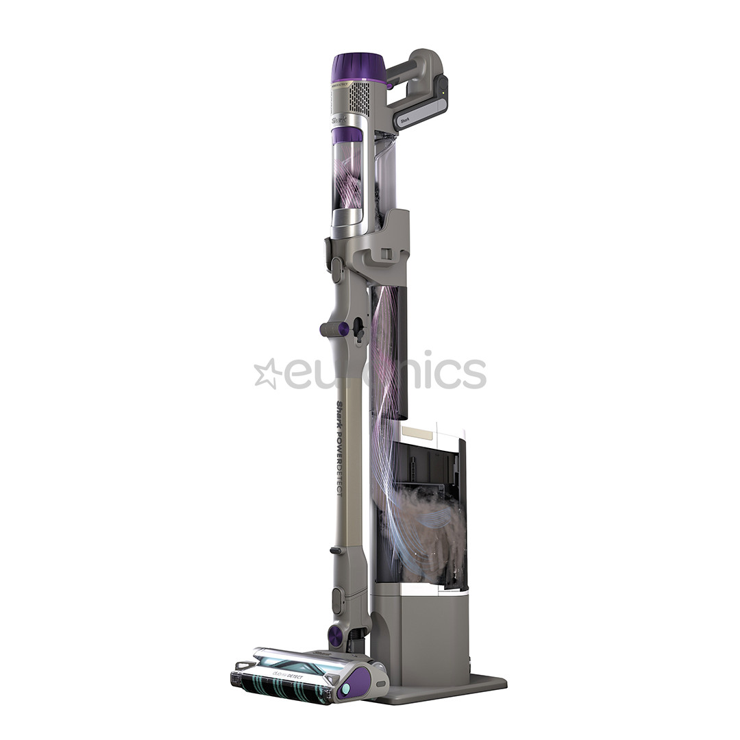 Shark PowerDetect Clean & Empty, bēša/pelēka - Bezvadu putekļu sūcējs