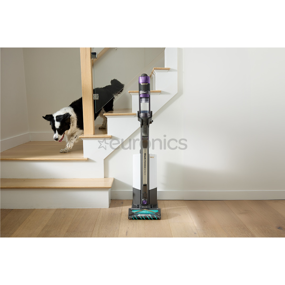 Shark PowerDetect Clean & Empty, bēša/pelēka - Bezvadu putekļu sūcējs