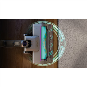 Shark PowerDetect Clean & Empty, bēša/pelēka - Bezvadu putekļu sūcējs