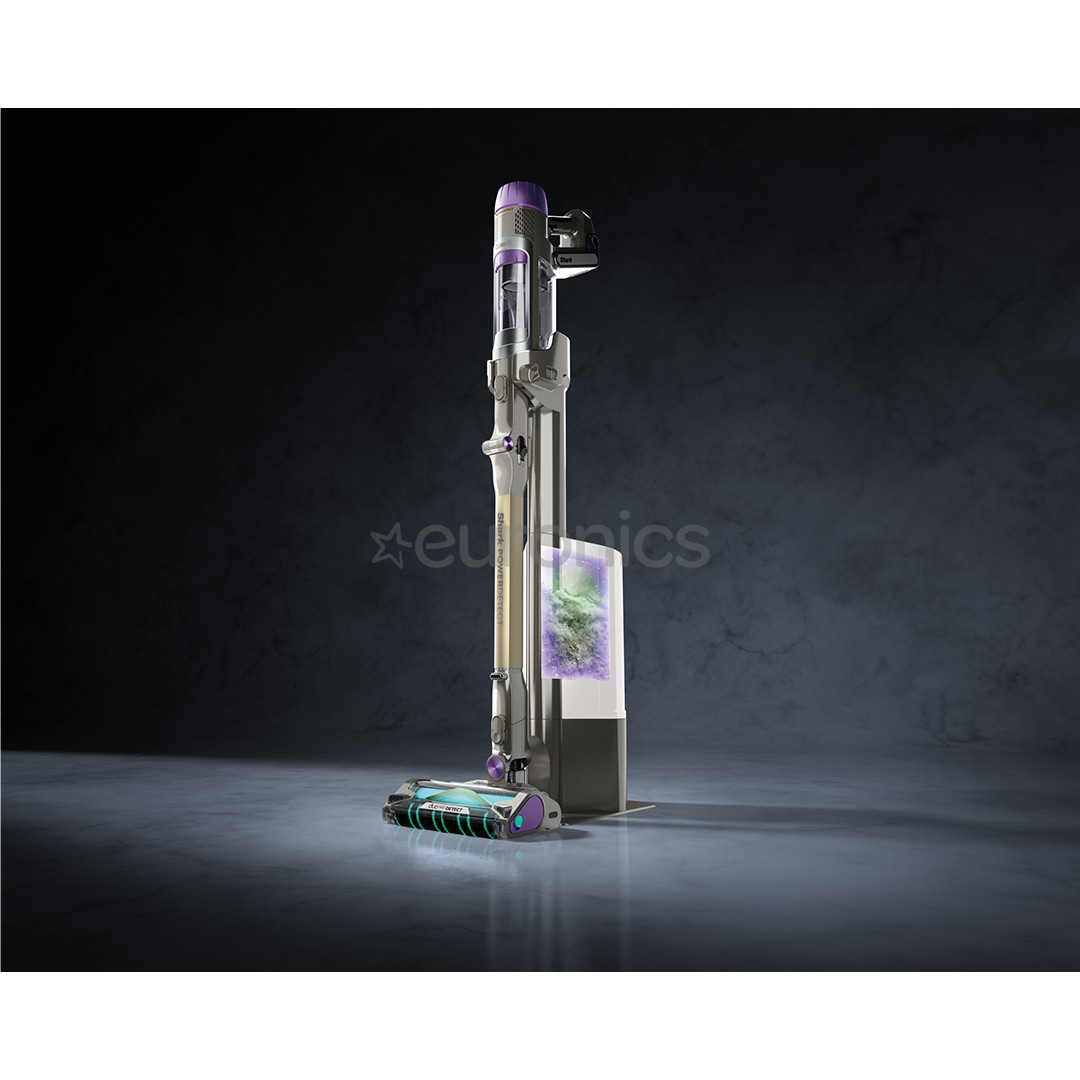 Shark PowerDetect Clean & Empty, bēša/pelēka - Bezvadu putekļu sūcējs