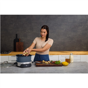 Ninja Foodi 8-in-1 PossibleCooker, 6 L, zila - Multivārāmais katls
