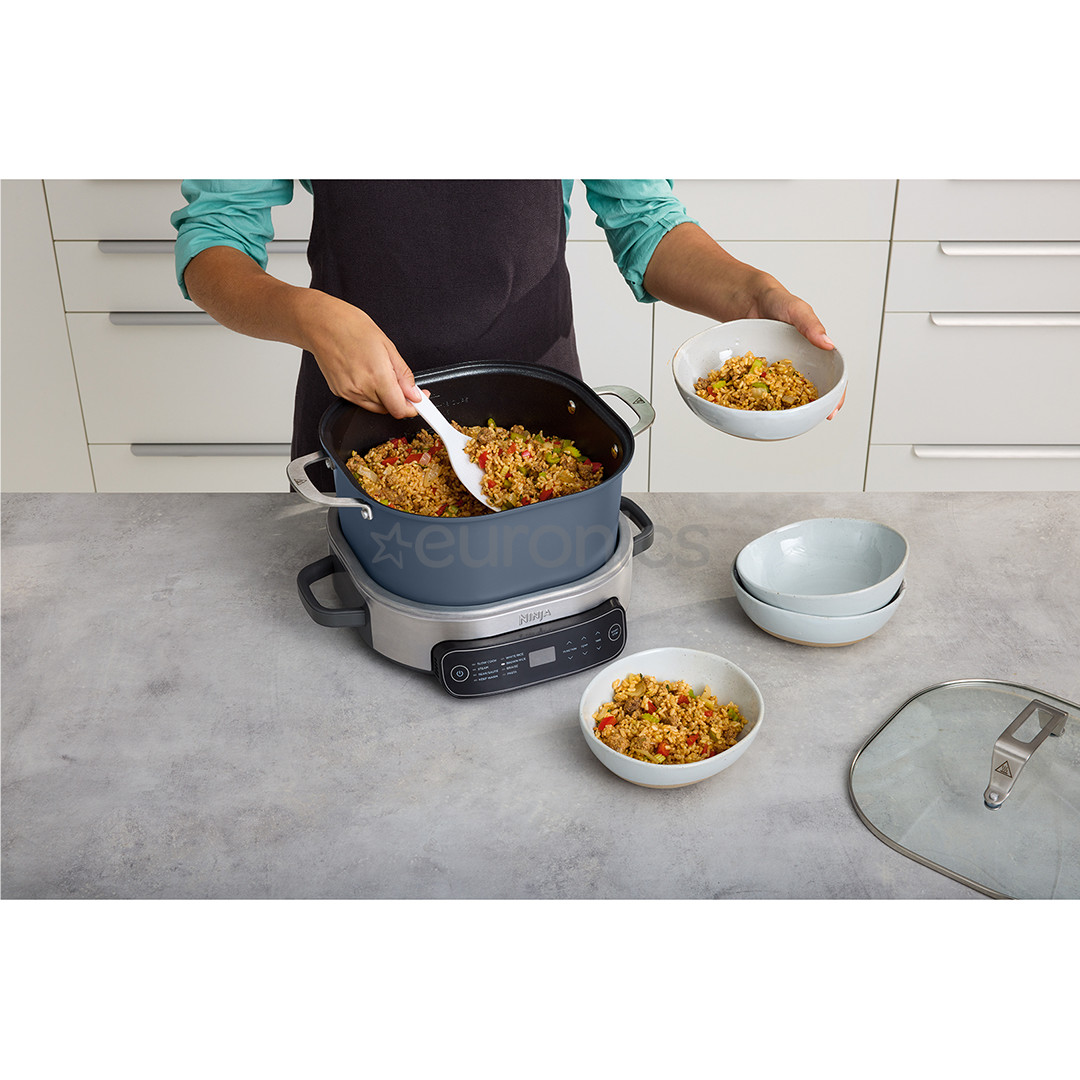 Ninja Foodi 8-in-1 PossibleCooker, 6 L, zila - Multivārāmais katls