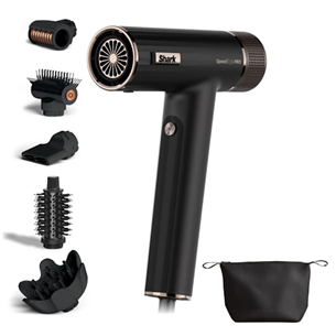 Shark SpeedStyle Pro 5-in-1, 1750 W, melna - Matu fēns HD752EU