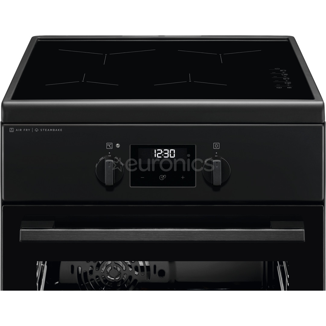 Electrolux 600 SteamBake, 58 л, черный - Индукционная плита