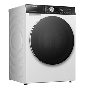 Hisense, 10,5 кг / 6 кг, глубина 59 см, 1400 об/мин, черный - Стирально-сушильная машина
