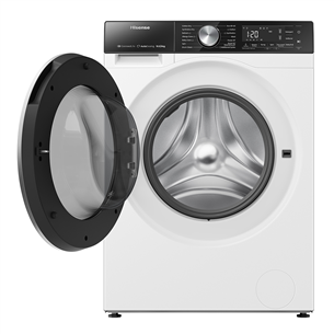 Hisense, 10,5 кг / 6 кг, глубина 59 см, 1400 об/мин, черный - Стирально-сушильная машина