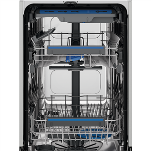 Electrolux 600 Slim, 10 komplekti, nerūsējošā tērauda - Brīvi stāvoša trauku mazgājamā mašīna