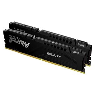 Kingston Fury Beast Kit2, 32 GB, DDR5, black - RAM KF560C36BBE2K2-32