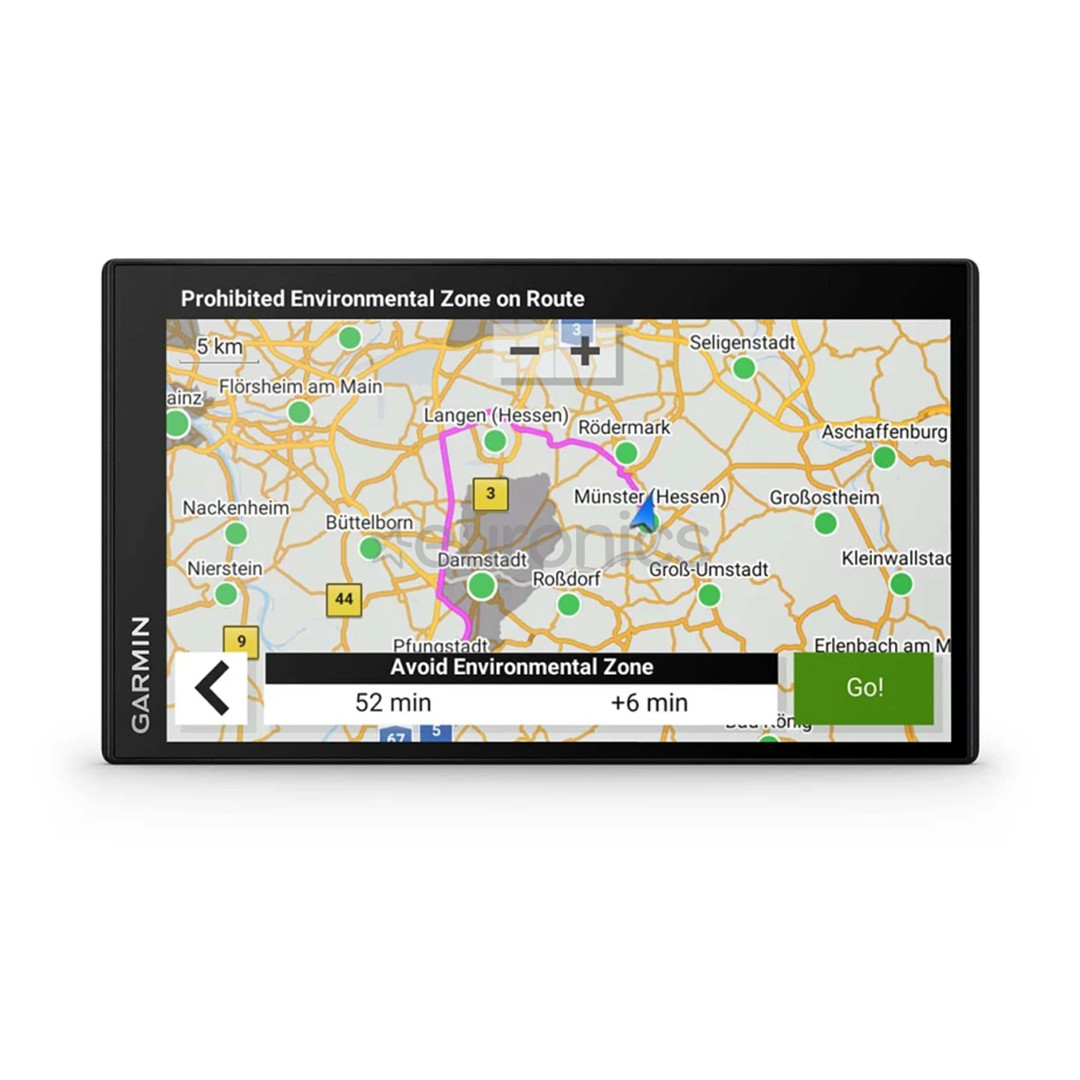 Garmin DriveSmart 76, melna - GPS navigācija