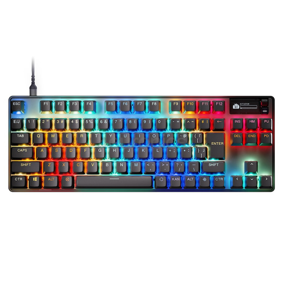 Steelseries Apex Pro TKL Gen 3, US, melna - Klaviatūra