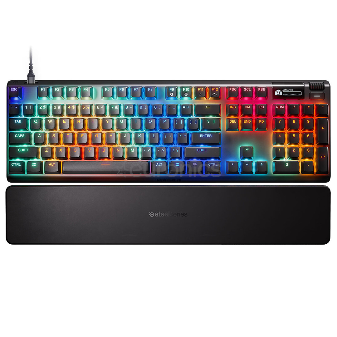 Steelseries Apex Pro Gen 3, US, melna - Klaviatūra