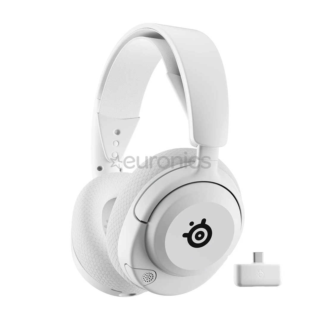 Steelseries Arctis Nova 5P Wireless, white - Wireless headset