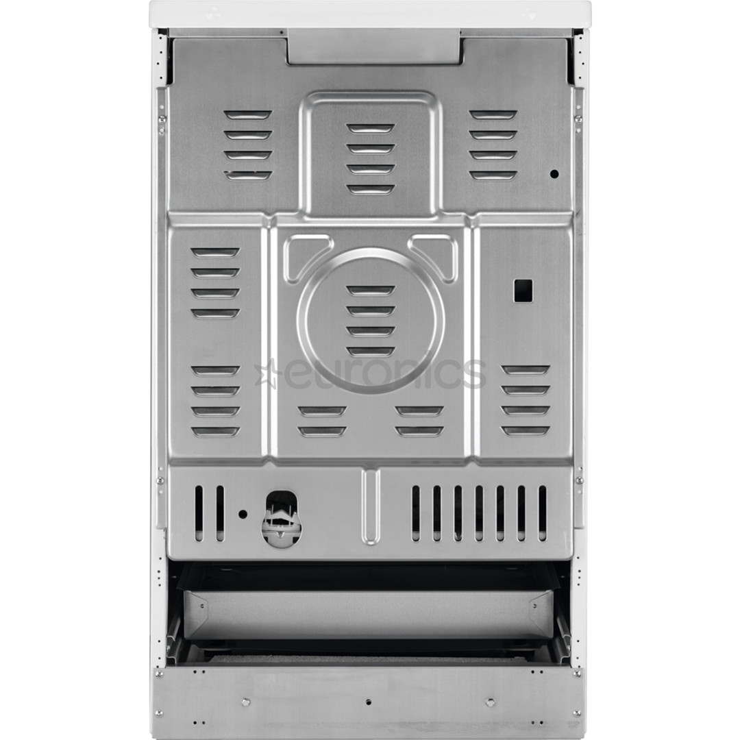 Electrolux 600 Series, 58 L, platums 50 cm, balta - Elektriskā plīts ar keramikas virsmu