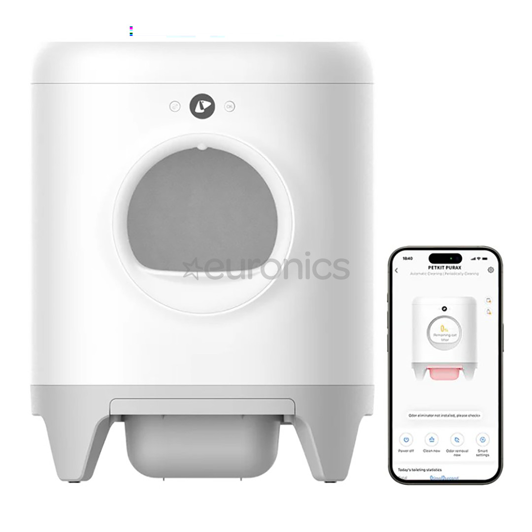 Petkit PURA X, 7 L, balta - Pašattīroša kaķu tualete