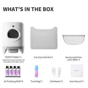 Petkit PURA X, 7 L, balta - Pašattīroša kaķu tualete