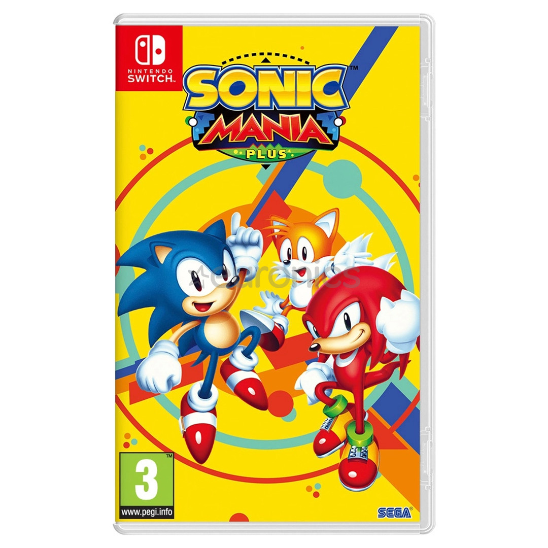 Spēle priekš Nintendo Switch, Sonic Mania Plus