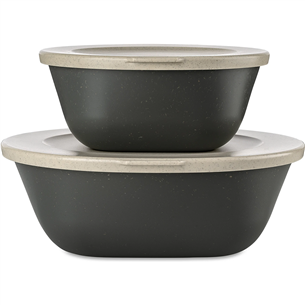 Koziol Connect Box Kopenhagen Organic Nature, dark grey, 2 pcs - Containers PR000126808