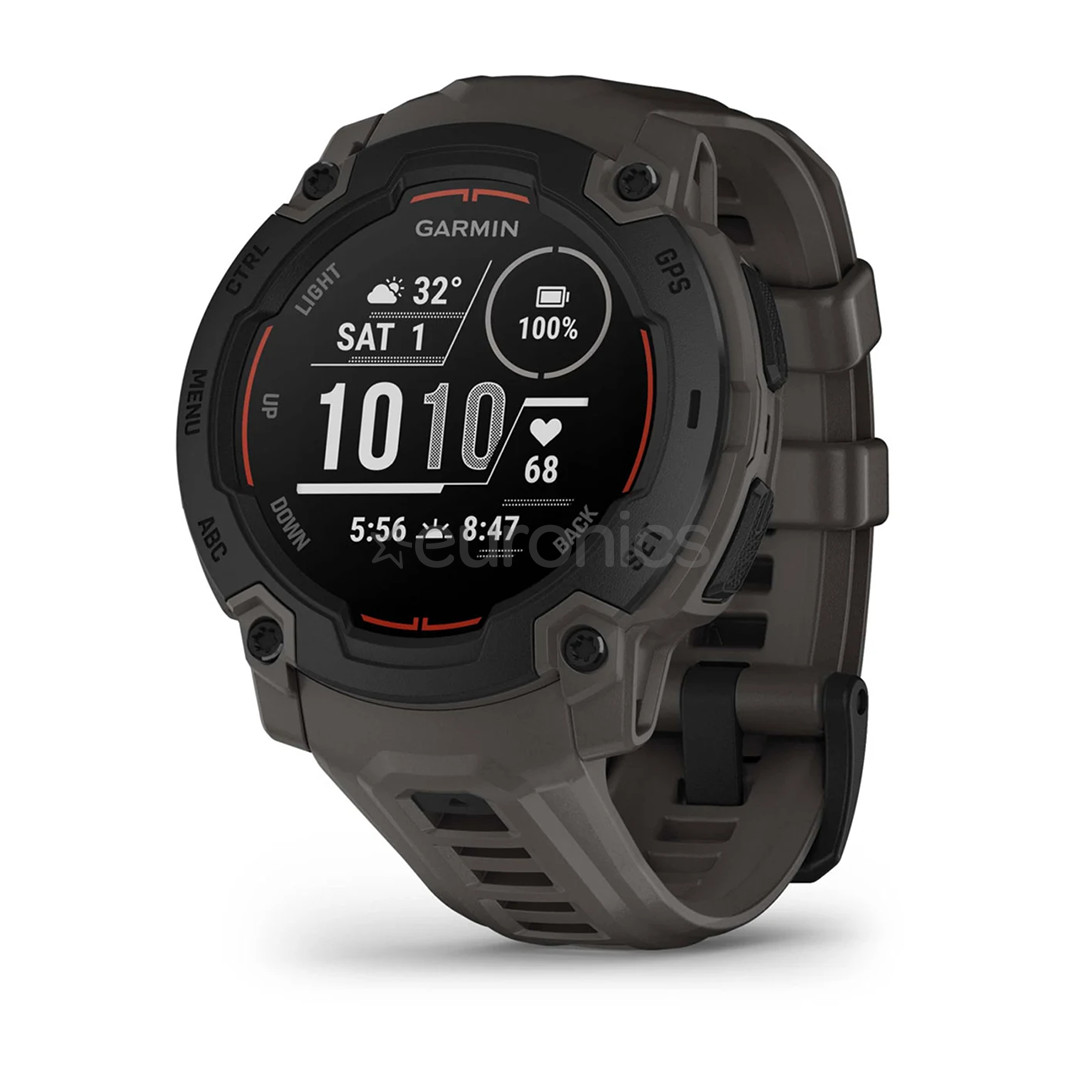 Garmin Instinct E, 45 mm, melna - Viedpulkstenis