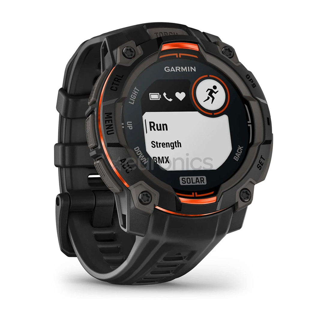 Garmin Instinct 3 Solar, 45 mm, black - Sports watch